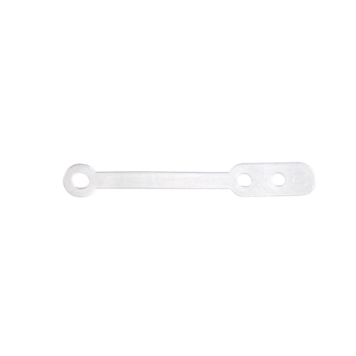 Comair Silikonbänder lang flach 50 Stück 73 mm