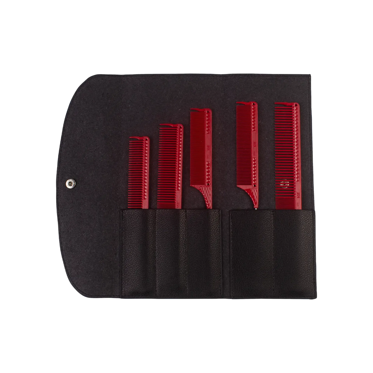 JRL Styling Kamm-Set Rot 5-teilig