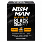 NISHMAN Black Hair Shampoo 25 ml