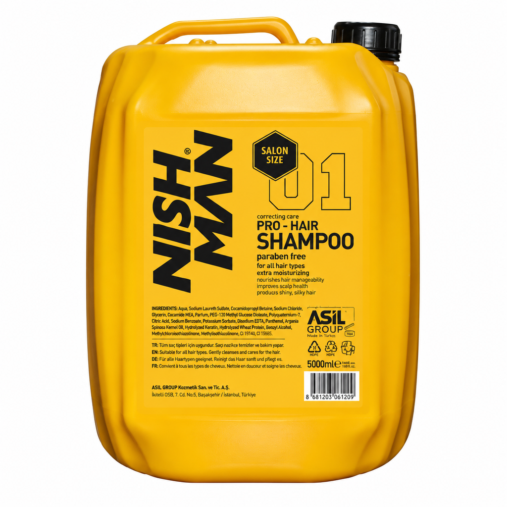 NISHMAN Pro-Hair Shampoo 01 Keratin Complex 1,25 l
