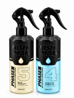 NISHMAN Après-shampoing biphasé Barbe et Cheveux 400 ml