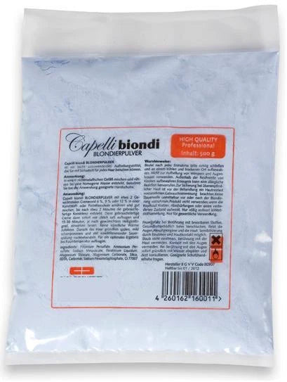 Blondierpulver staubfrei blau