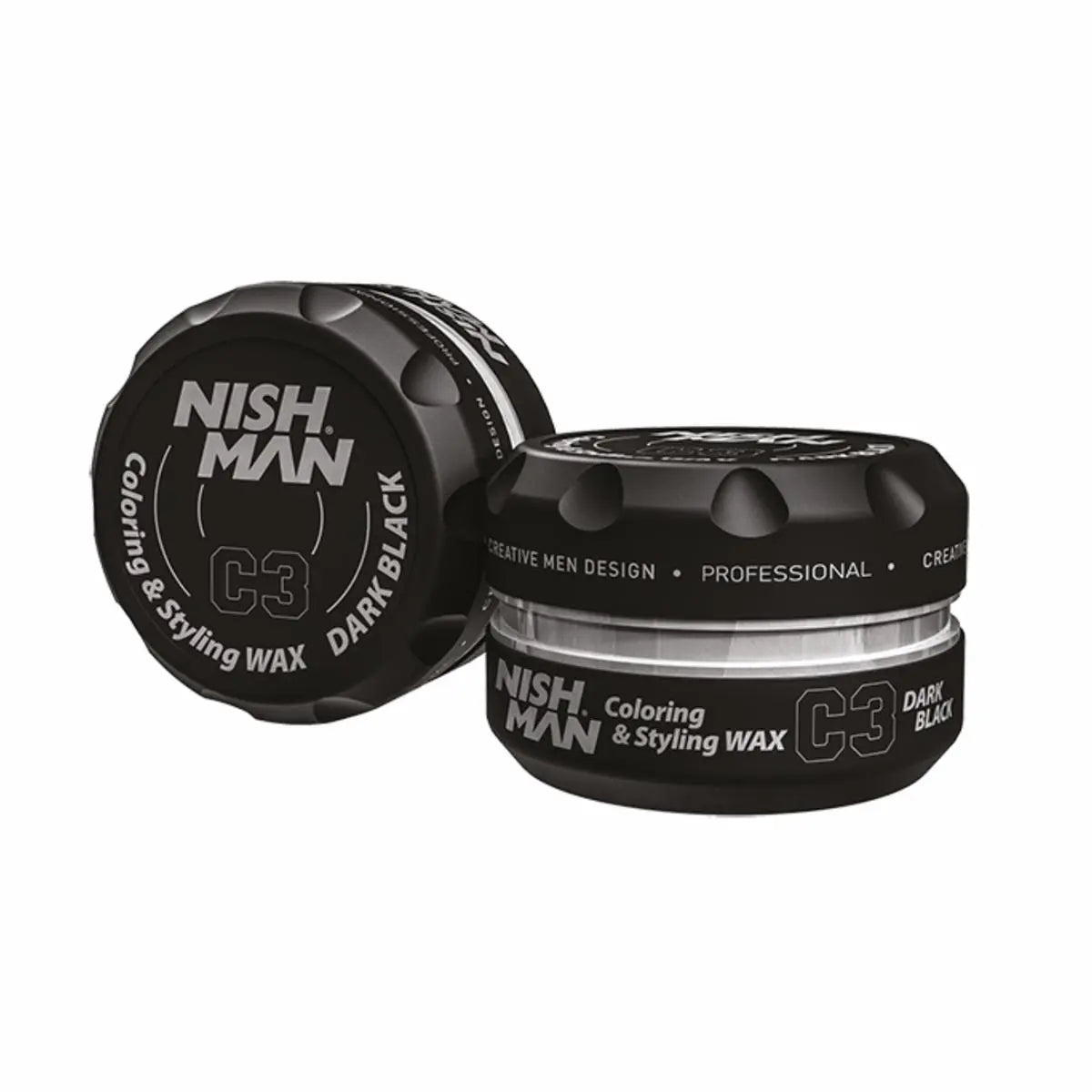 NISHMAN Hair Coloring Wax 100 ml – C3 Black