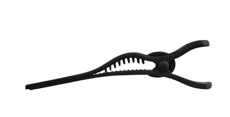 Comair Hairclips Pure Plastic 4er 100% Kunststoff