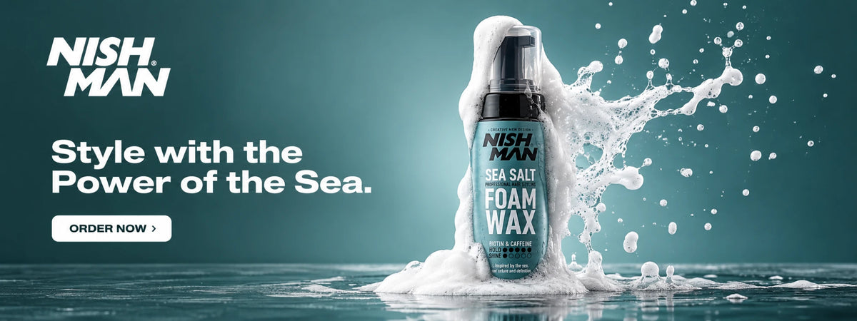 NISHMAN Sea Salt Foam Wax – Style with the Power of the Sea