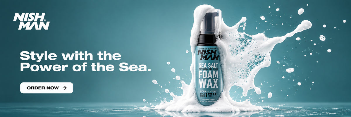 NISHMAN Sea Salt Foam Wax – Style with the Power of the Sea