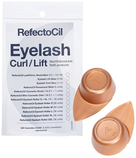 RefectoCil Eyelash Curl & Lift Refill Mini Kosmetikschalen 2 Stk.
