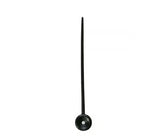 Comair Plastikstecker weiss/schwarz 100 Stk.