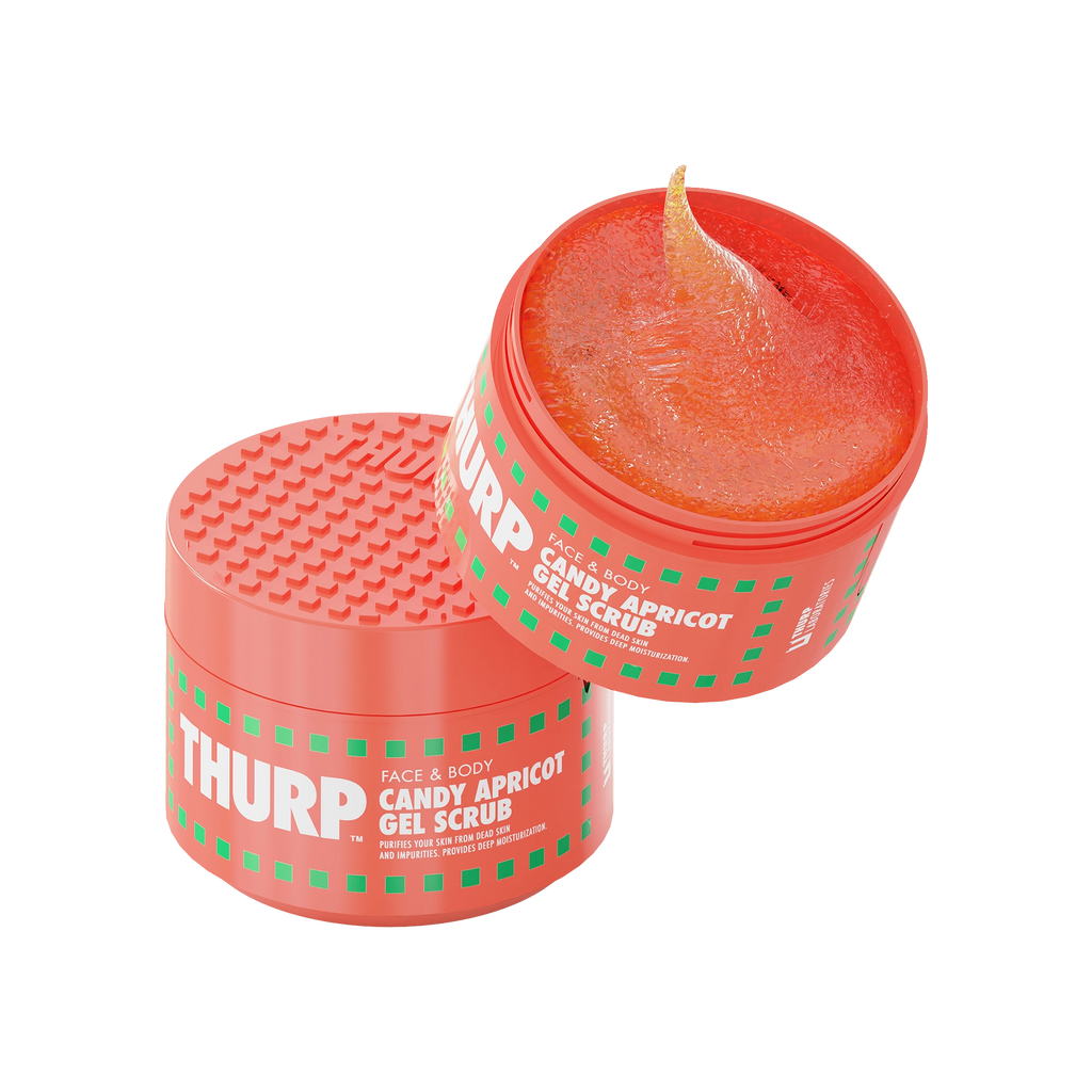 THURP Face & Body Gel Scrub – Candy Apricot