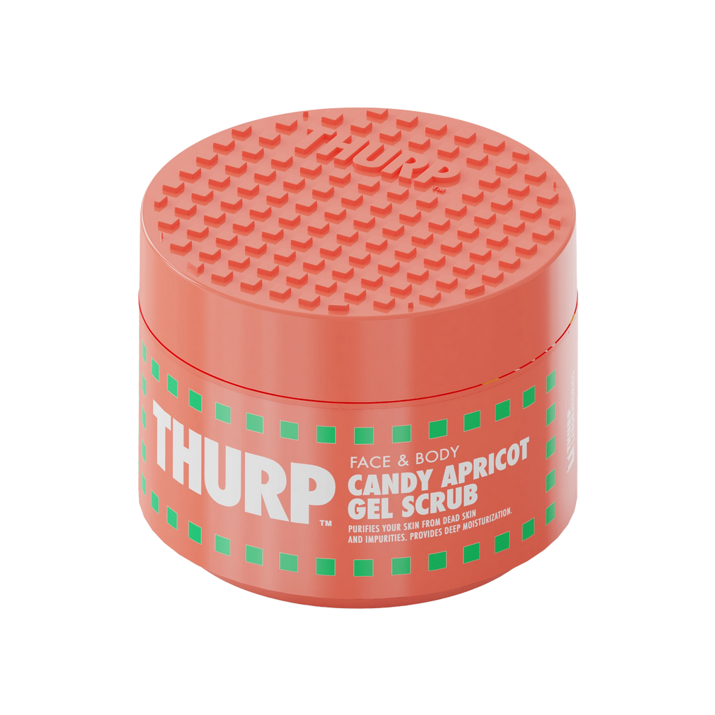 THURP Face & Body Gel Scrub – Candy Apricot