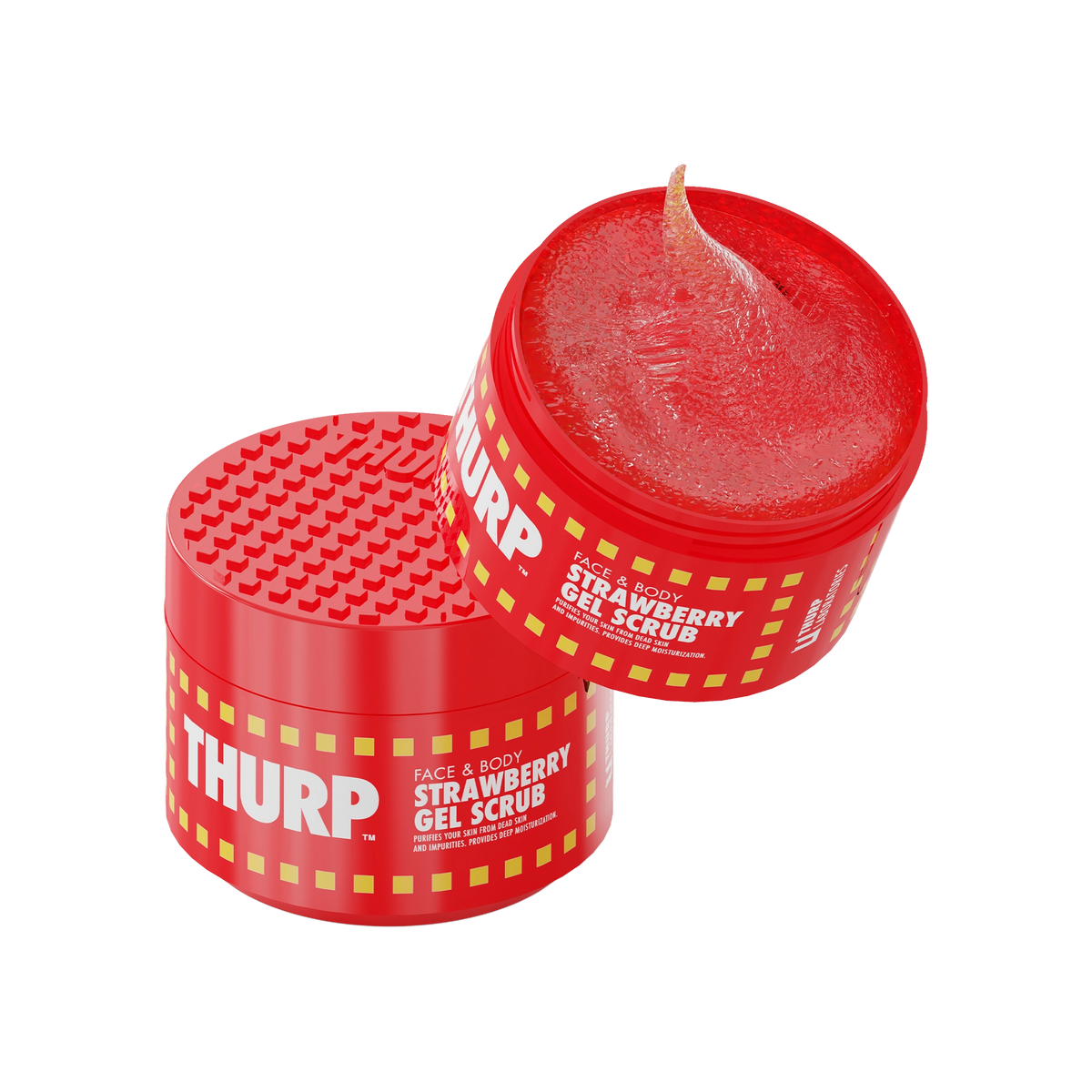 THURP Face & Body Gel Scrub – Strawberry