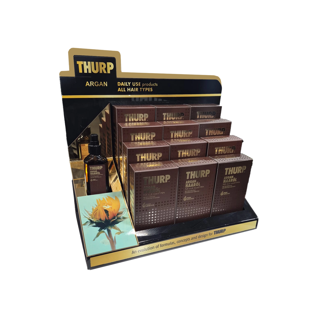 THURP Display – Haaröl Aufsteller